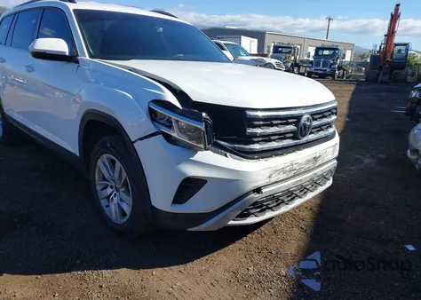 2021 Volkswagen Atlas 2.0T S z USA, uszkodzony, nr VIN 1V2AP2CA8MC607282